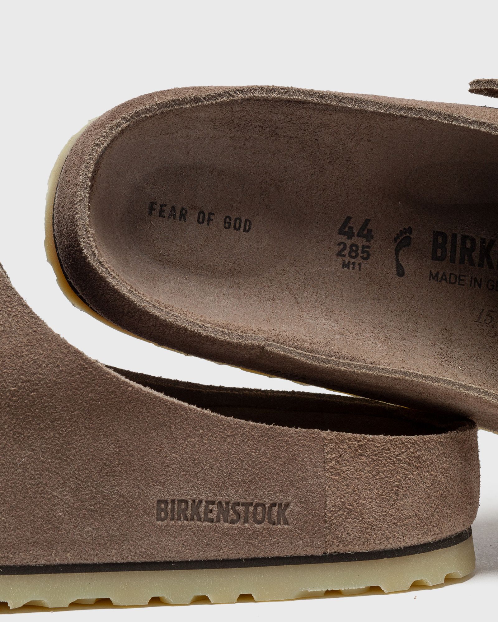 Birkenstock x Fear of God Los Feliz VL Ash EXQ
