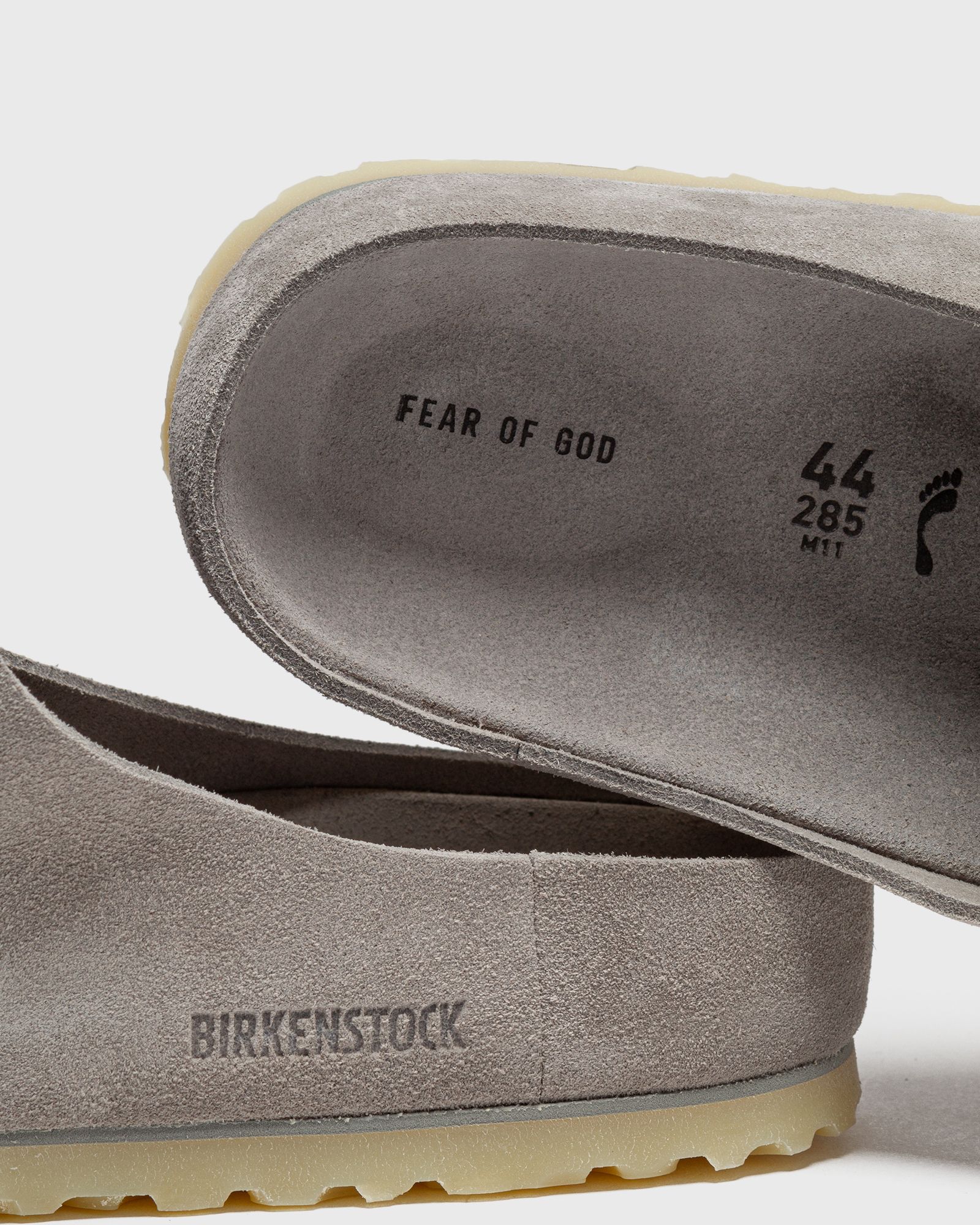 Birkenstock x Fear of God Los Feliz VL Cement EXQ