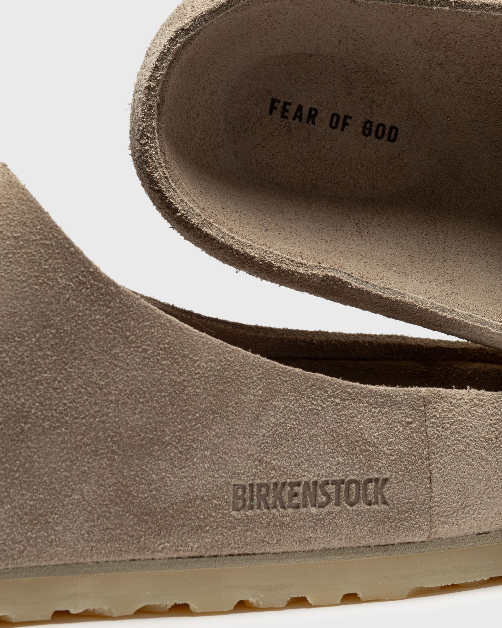 Birkenstock x Fear of God Los Feliz VL Taupe EXQ