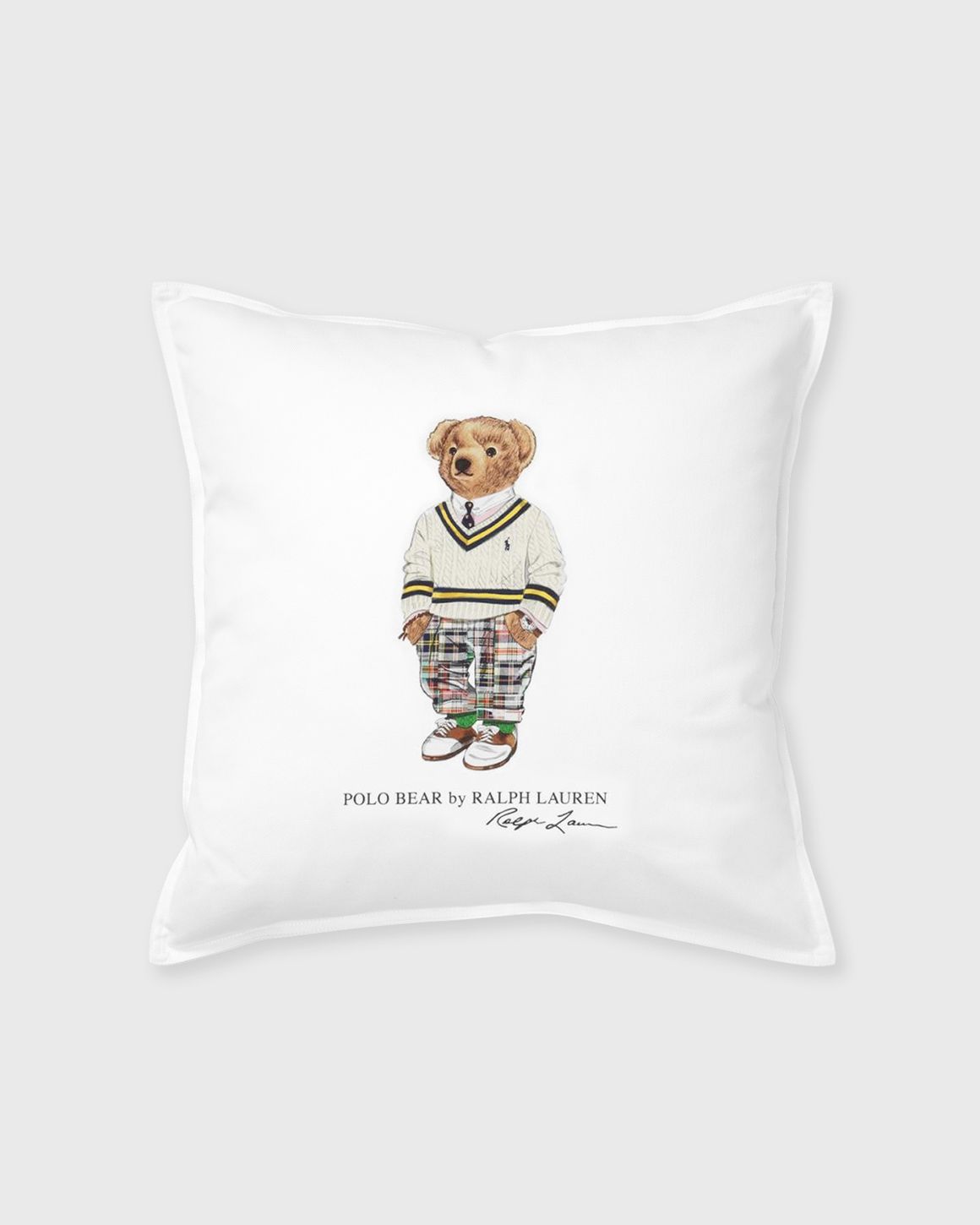 Ralph lauren bear pillow best sale