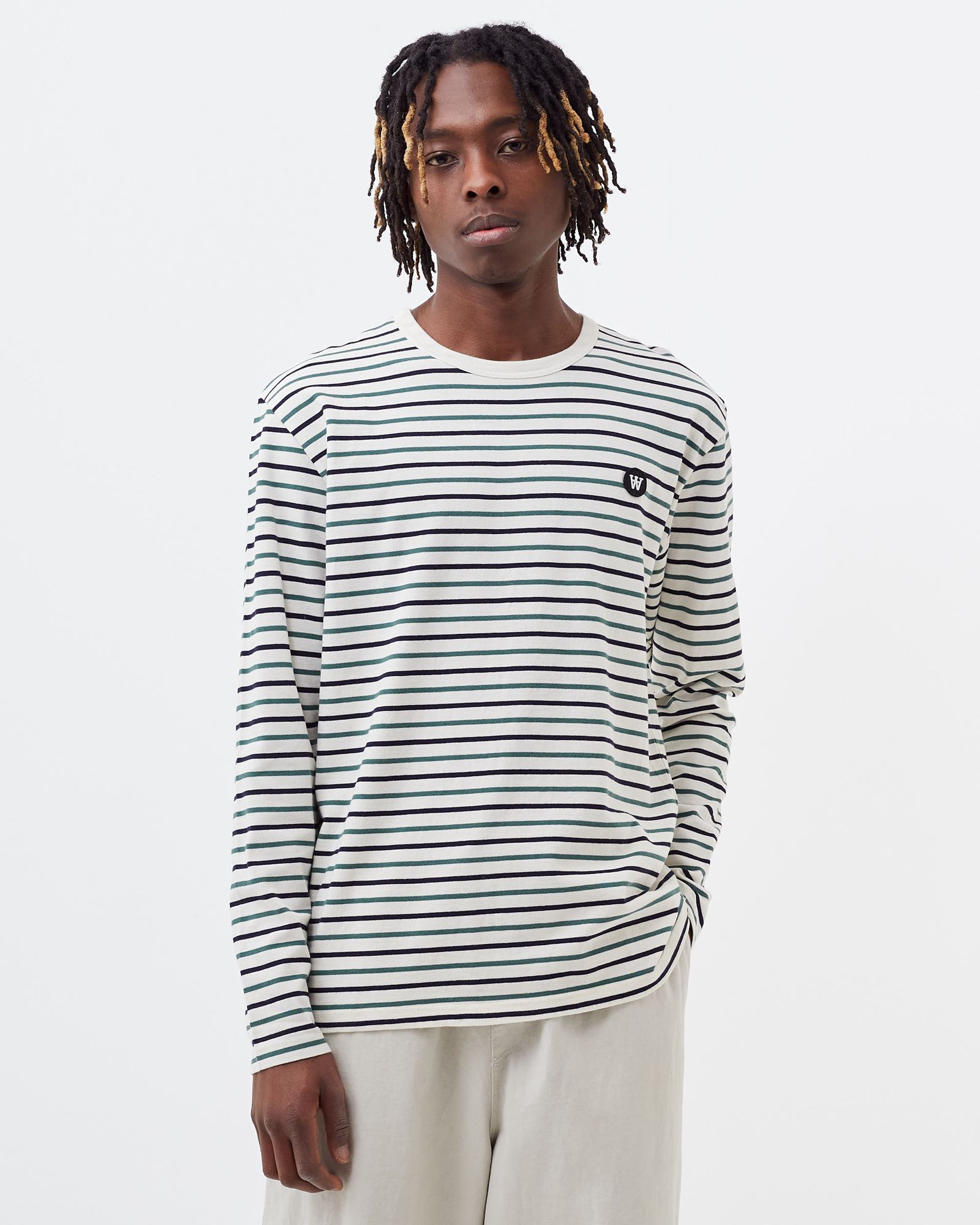 Mel stripe LS T-shirt