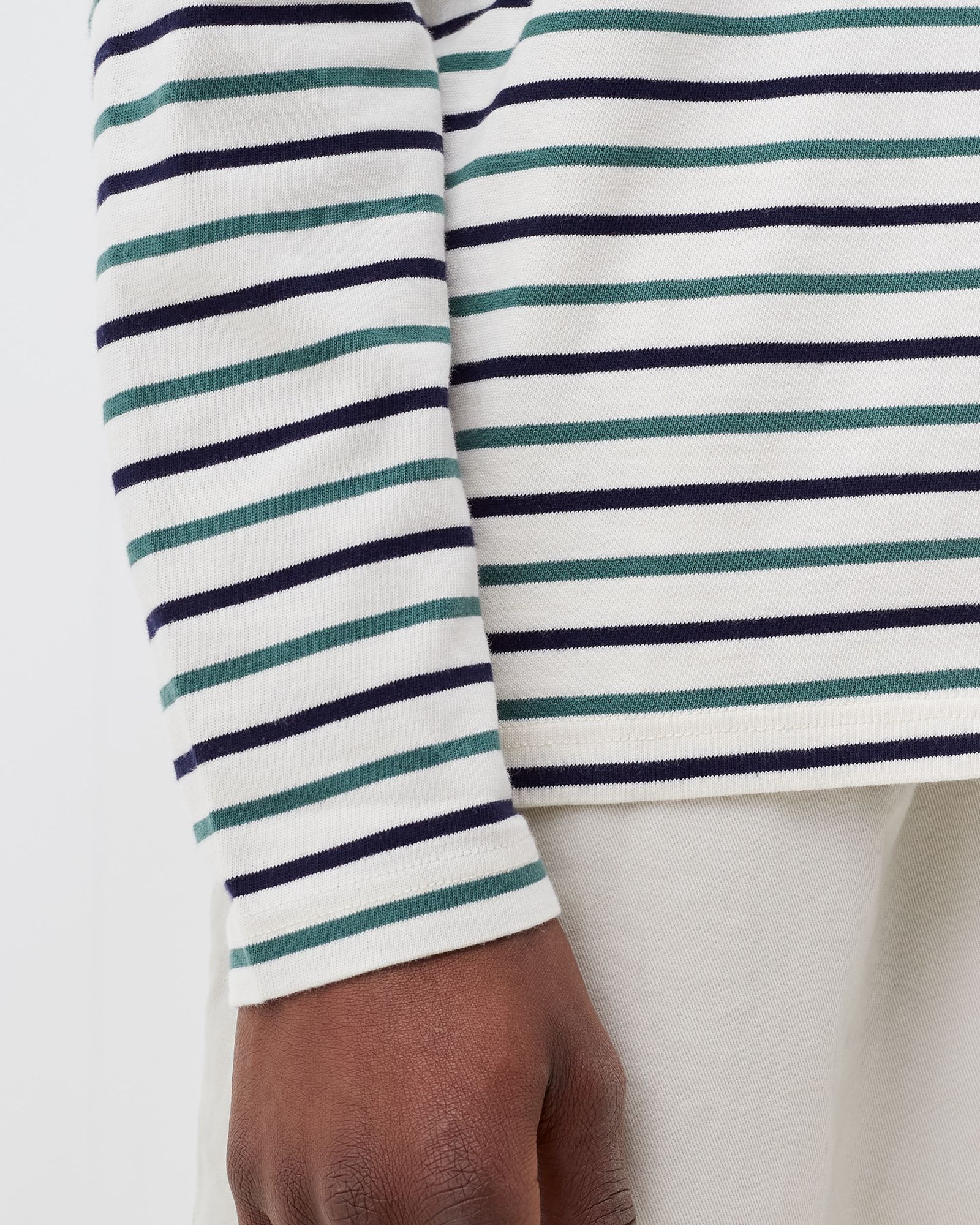Mel stripe LS T-shirt