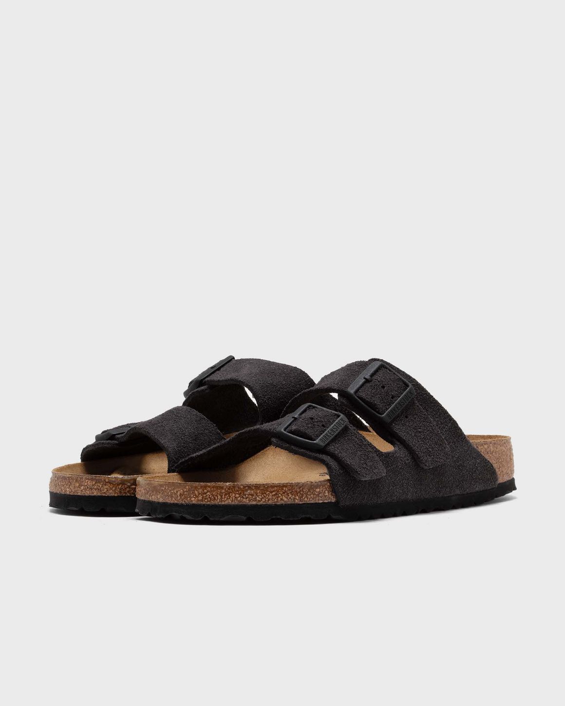 Birkenstock arizona nubuck leather black on sale