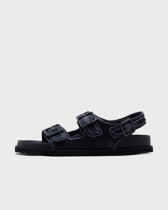 Birkenstock 1774 Milano Stone Washed Denim 1774 Black | BSTN