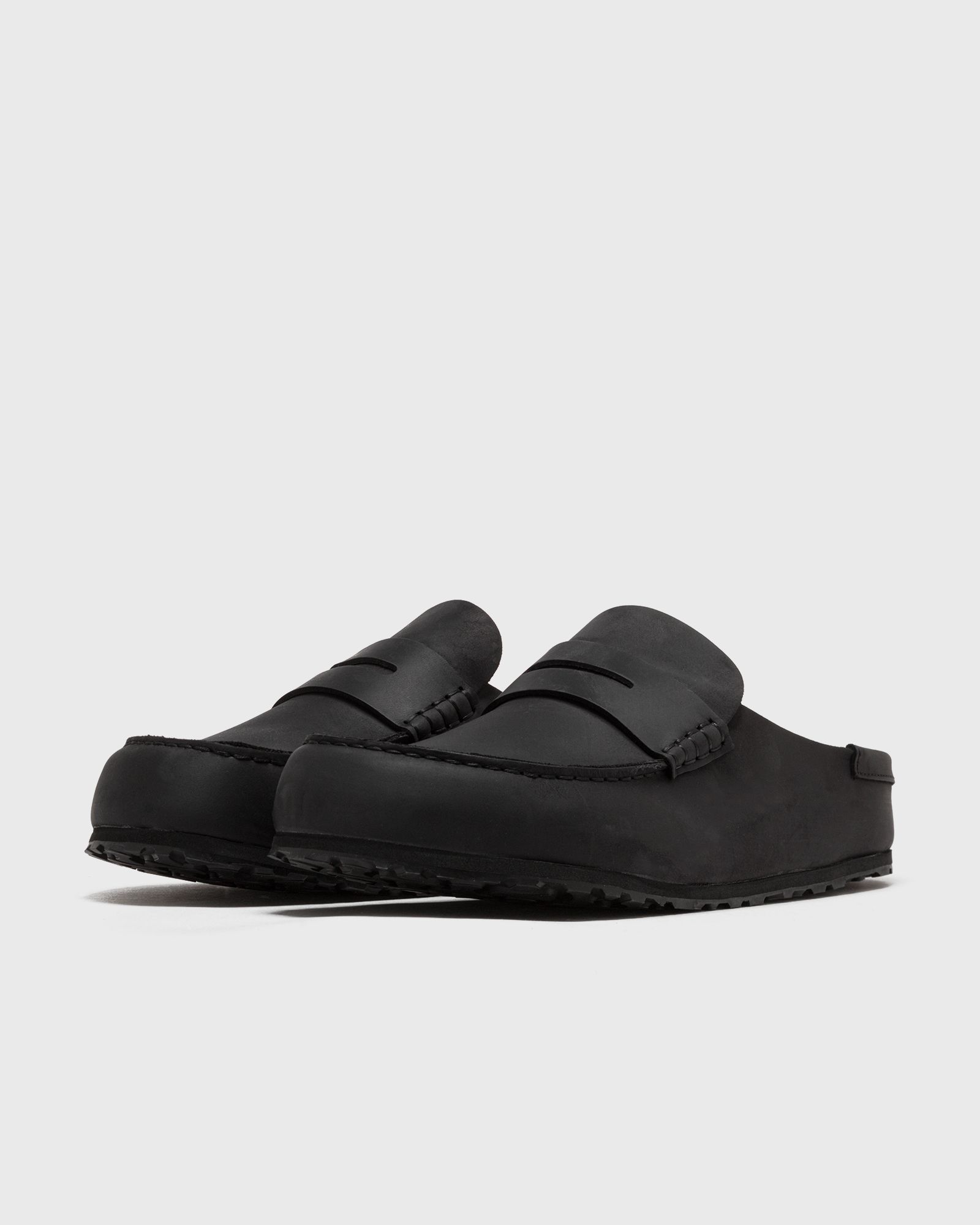 靴 BIRKENSTOCK Naples Wrapped Naples Wrapped Suede Leather in Color Faded Purple