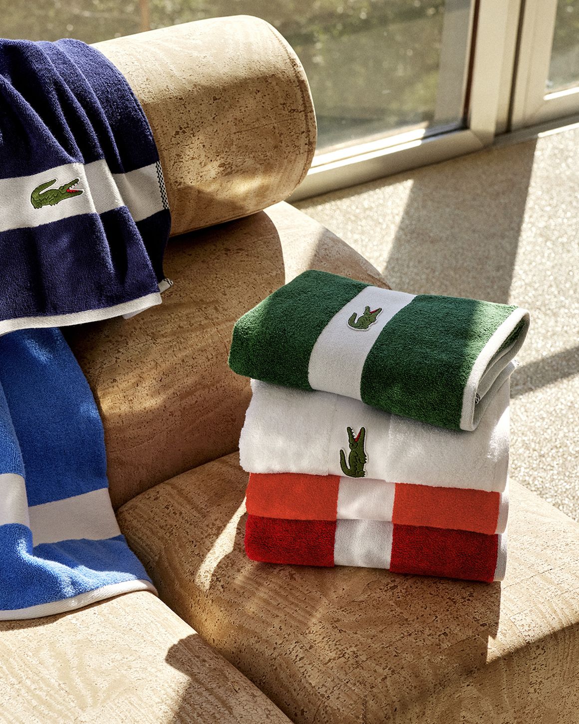 Lacoste towel hotsell