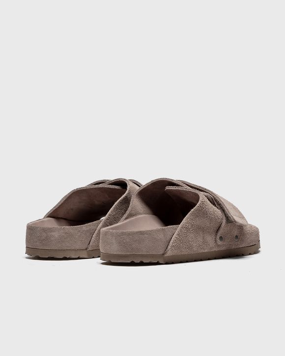 Kyoto Suede Leather Black | BIRKENSTOCK