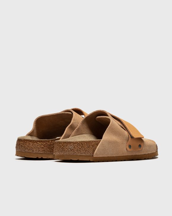 Birkenstock Kyoto VL Soft Suede & Nubuck Clay Brown | BSTN Store