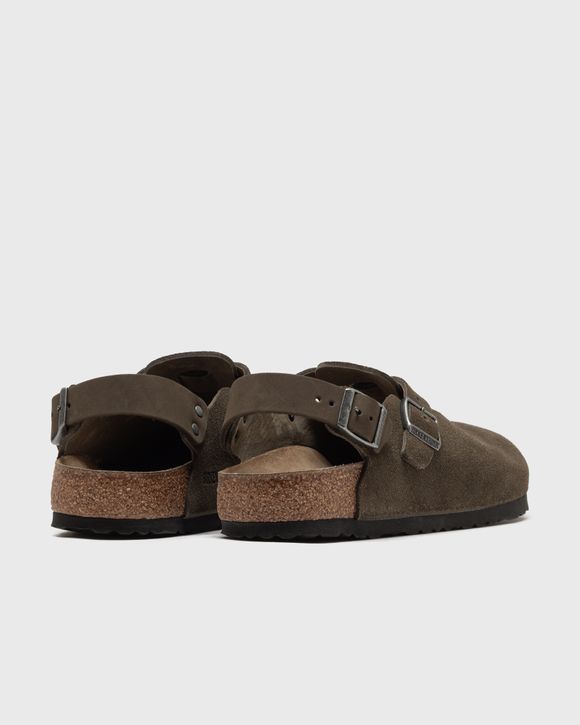 ＜BIRKENSTOCK＞Tokio II Suede Birkenstock - Tokio II Suede Leather Sandal in Taupe – Stoy