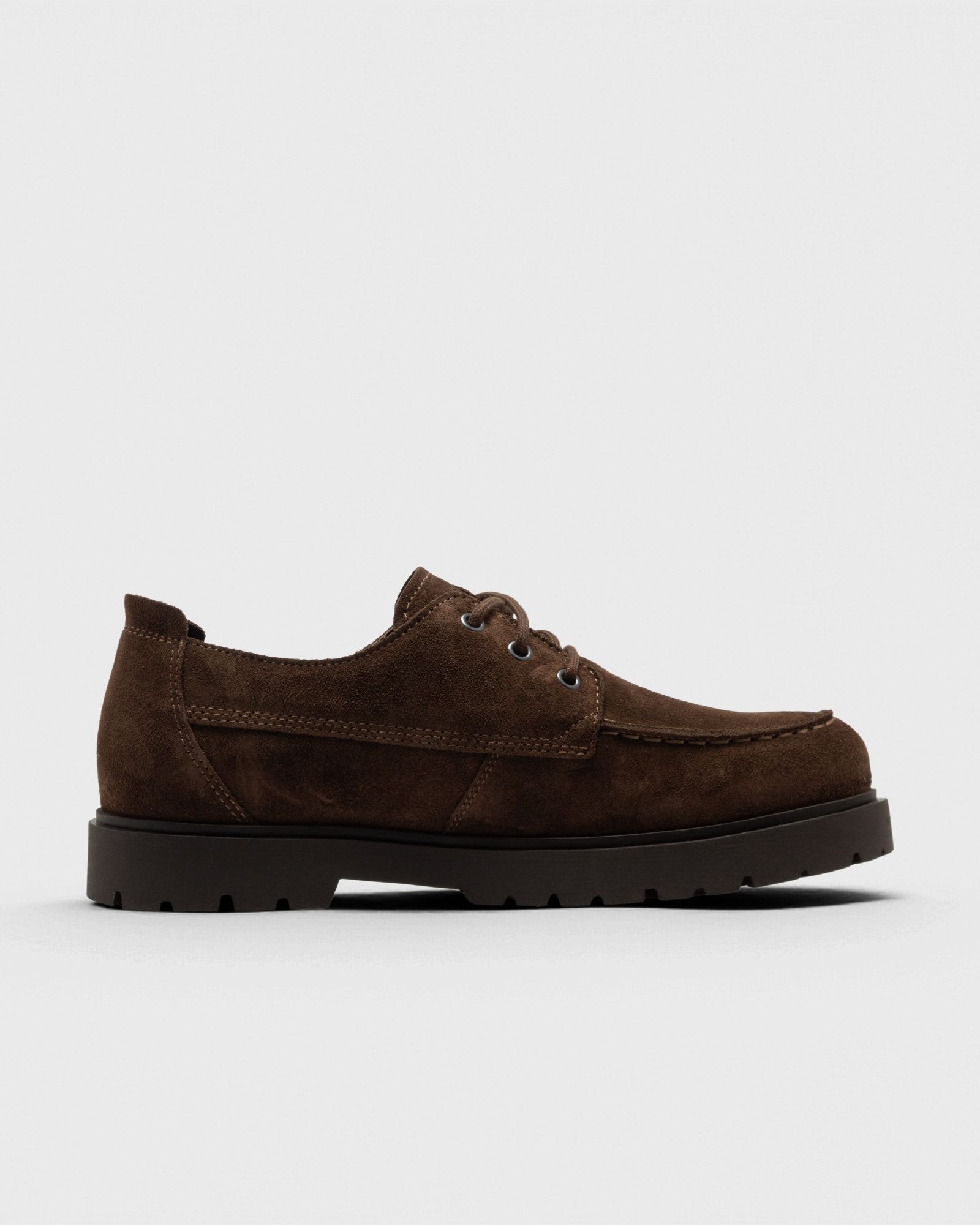 Highwood Moc Lace Low Suede Leather