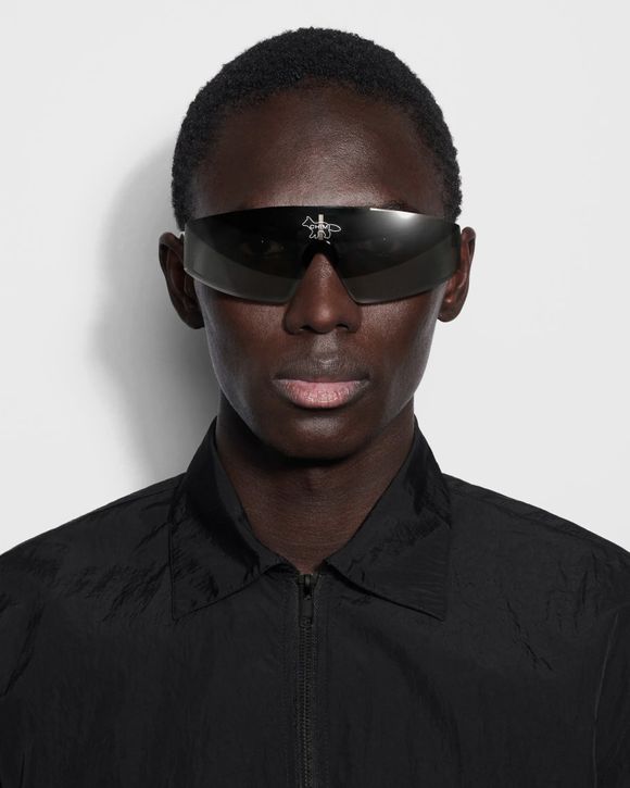 Maison Kitsune x Chimi SHIELD BLACK SUNGLASSES
