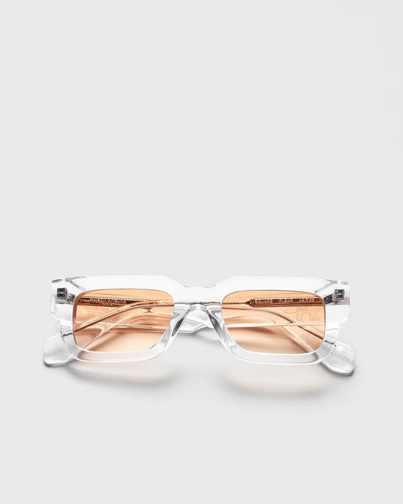 Maison Kitsune x Chimi SQUARE CLEAR SUNGLASSES