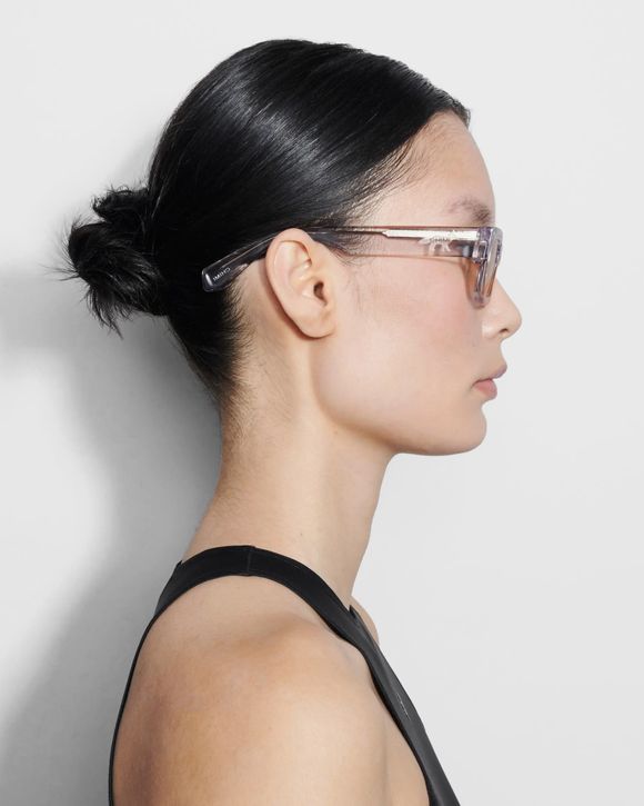 Maison Kitsune x Chimi SQUARE CLEAR SUNGLASSES