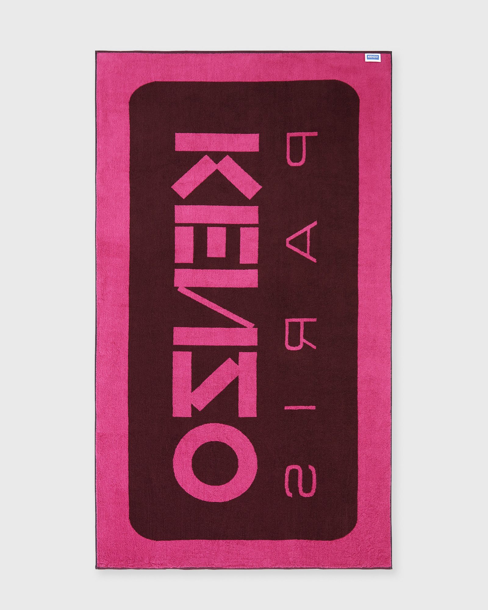 LABEL BEACH TOWEL 90CM X 160CM