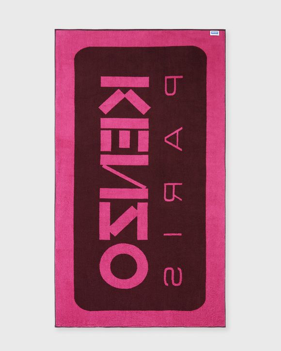 LABEL BEACH TOWEL 90CM X 160CM