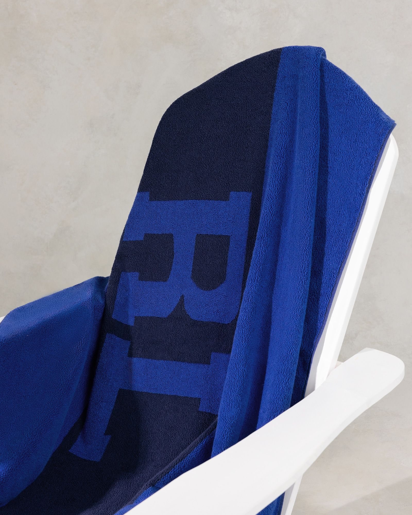 RL SIGNATURE BEACH TOWEL 90CM X 170CM