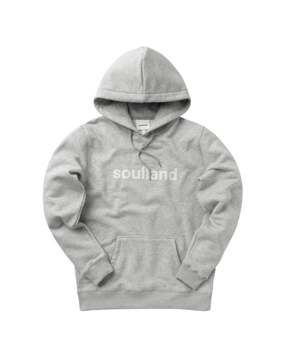 Soulland Googie hoodie Grey | BSTN Store