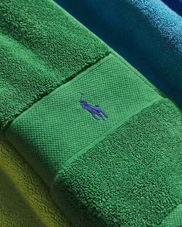 Polo Ralph Lauren POLO PLAY BATH TOWEL 70CM X 140CM Green BILLIAR