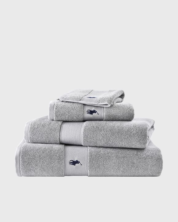 Polo Ralph Lauren POLO PLAY HAND TOWEL 50CM X 100CM Grey BSTN Store