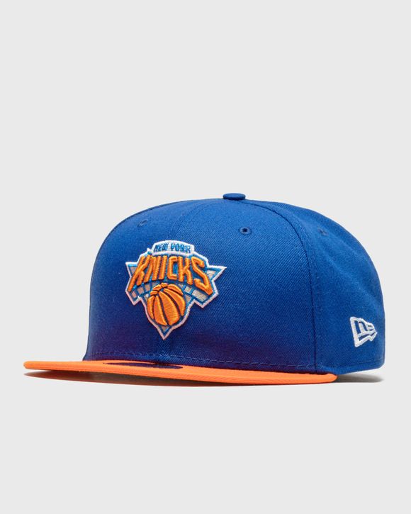 Men's New Era Blue York Knicks Throwback T-Shirt Size: Small