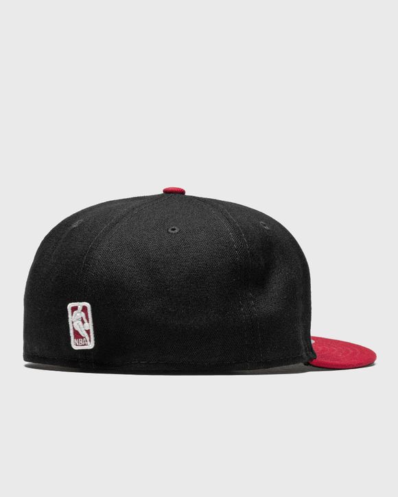NEW VINTAGE NEW ERA NBA MIAMI HEAT WHITE FITTED HAT SIZE 7 1/2
