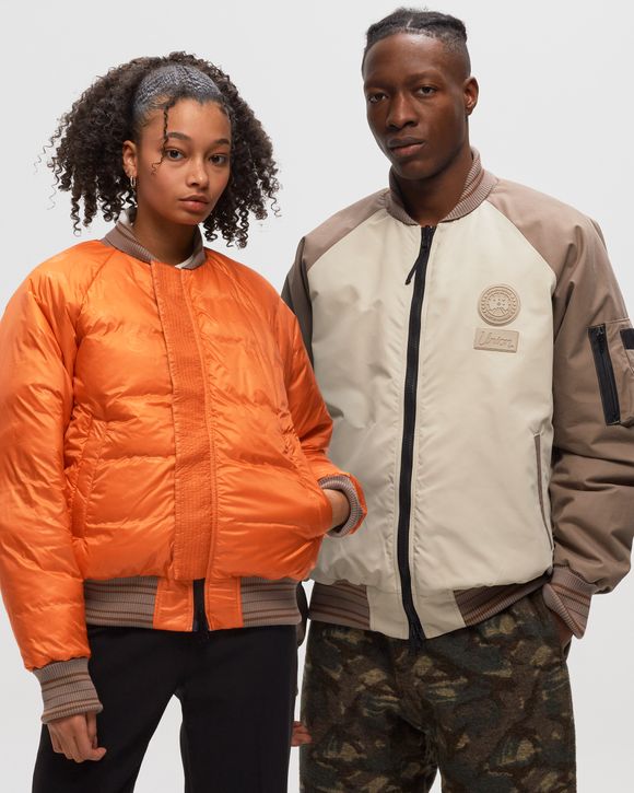 Canada Goose NBA with UNION Bullard Bomber Orange/Beige - PEARL-PERLE