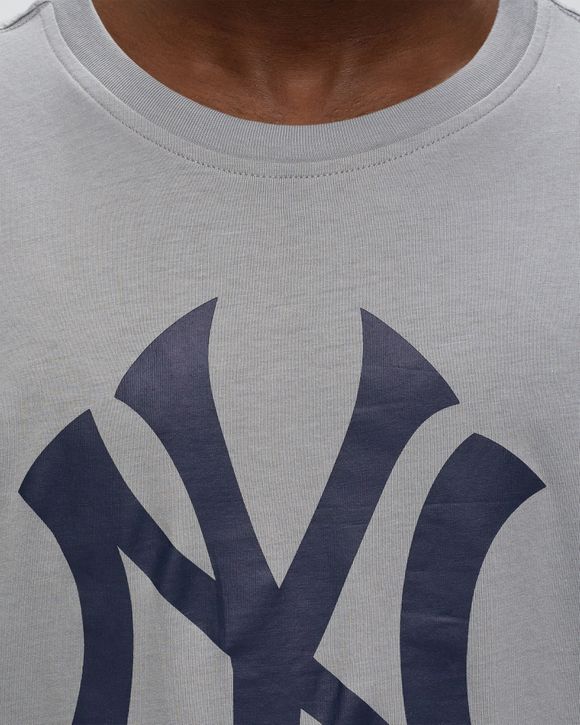 Fanatics MLB New York Yankees Primary Logo Graphic Tee Men Shortsleeves|Team Tees Grey in Size:XL