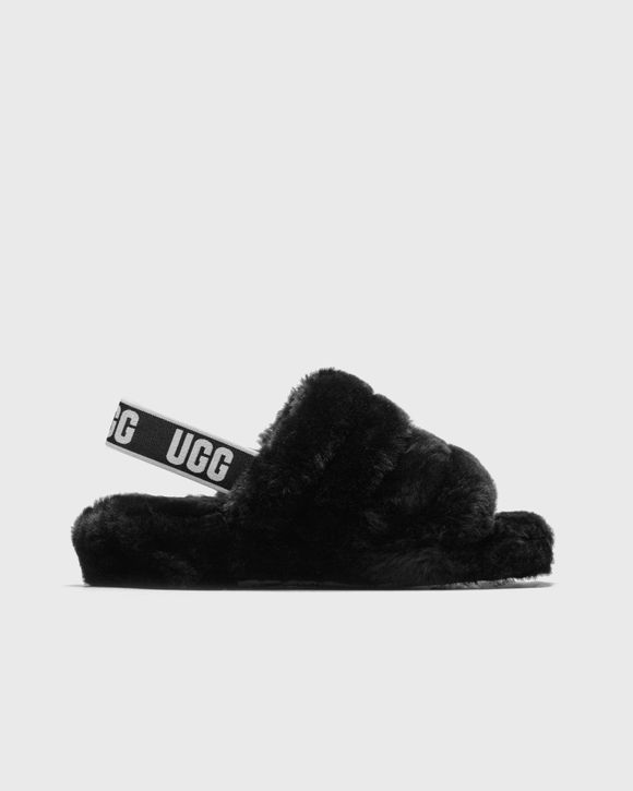 UGG W FLUFF YEAH SLIDE Black BSTN Store