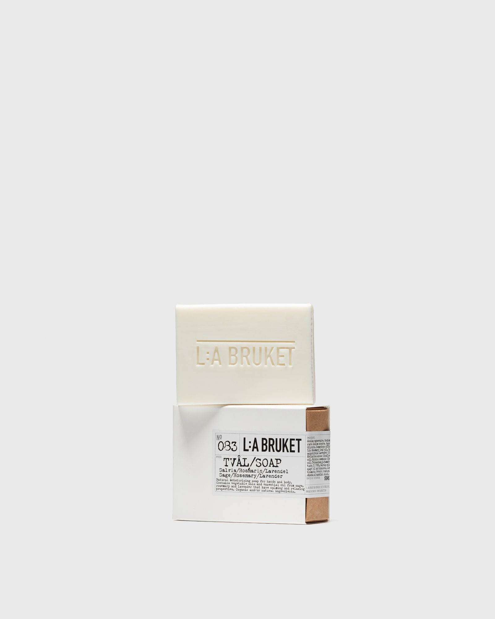 No.083 Bar Soap Sage/Rosemary/Lavender 120 g