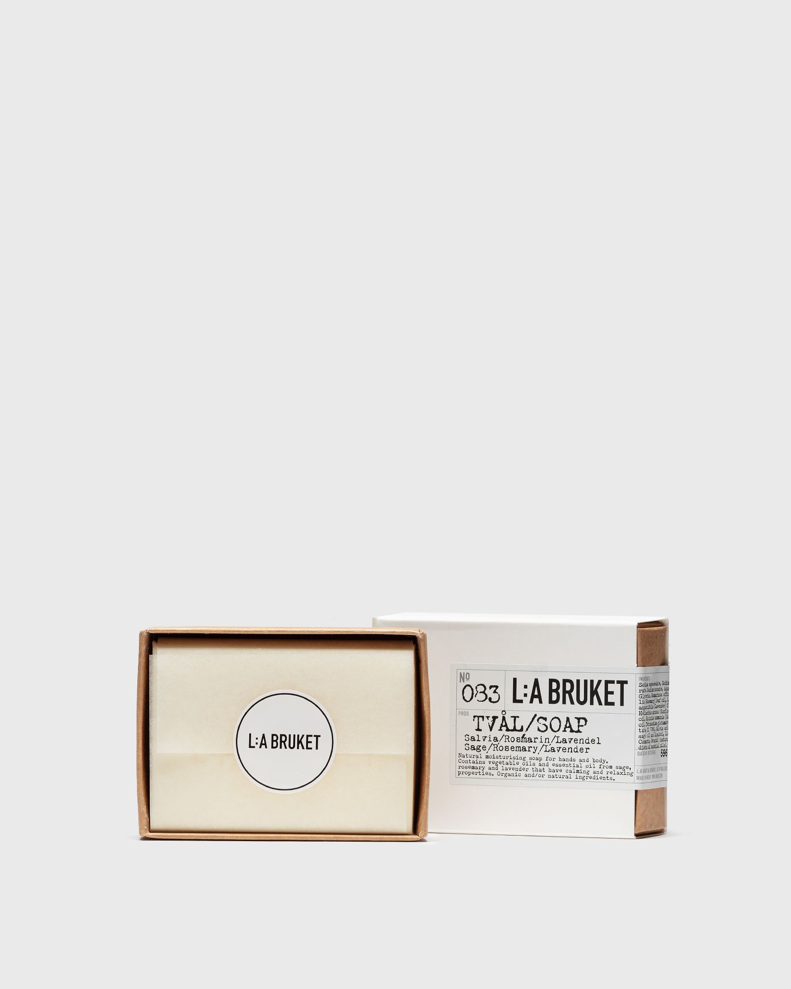 No.083 Bar Soap Sage/Rosemary/Lavender 120 g