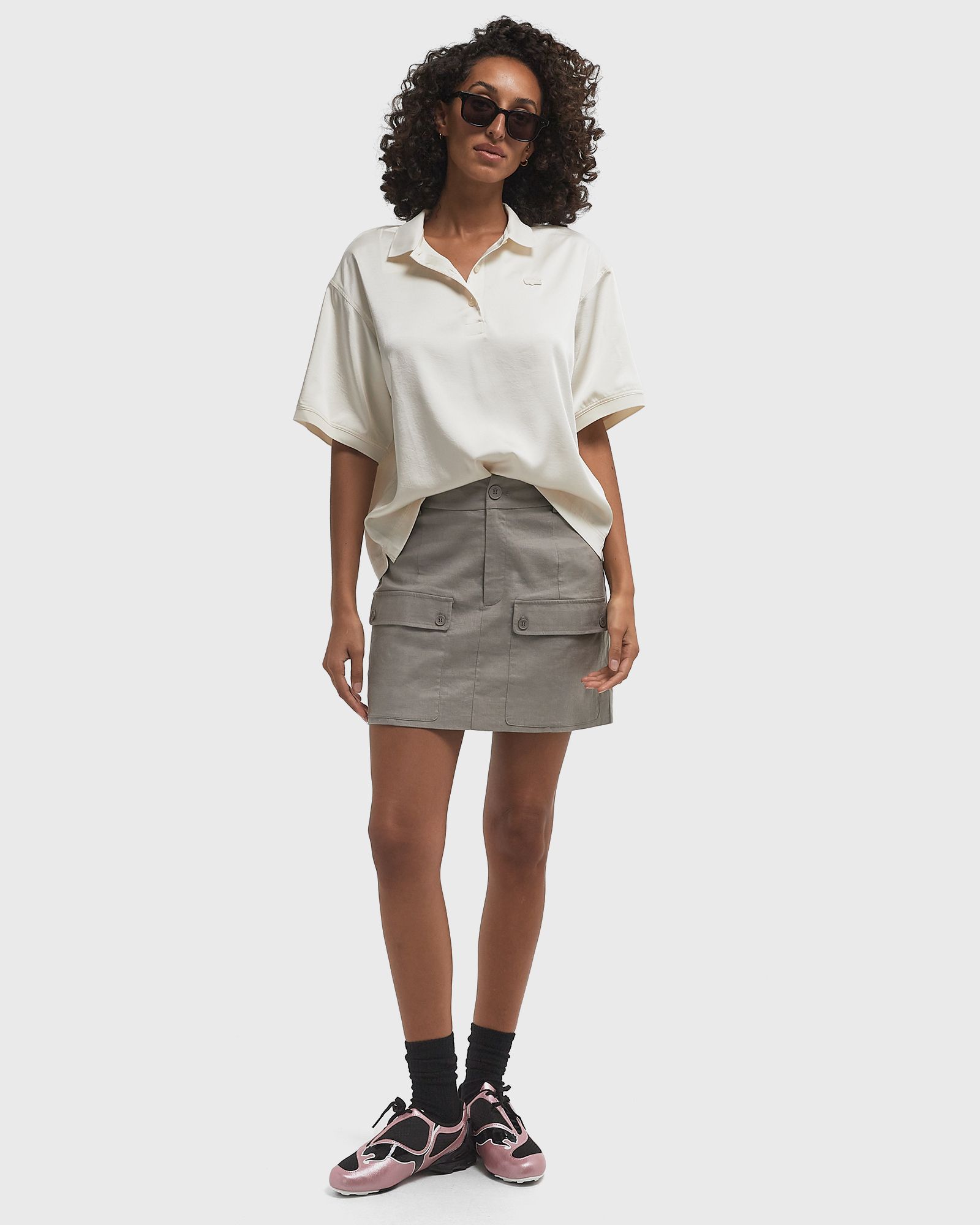 GZLIANE LINEN MW SKIRT