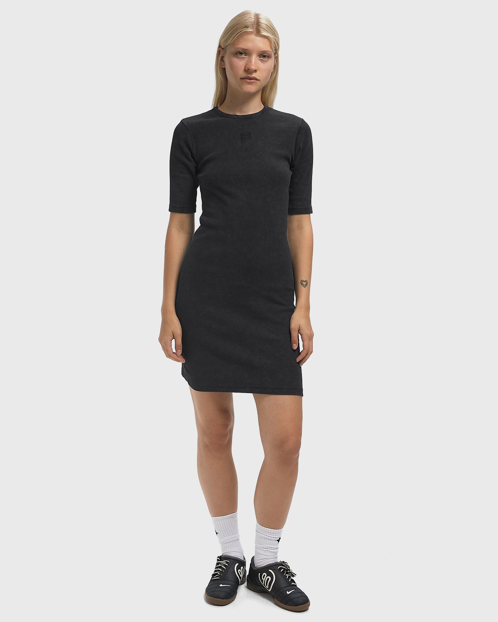 DREW WASHED LOGO DRESS