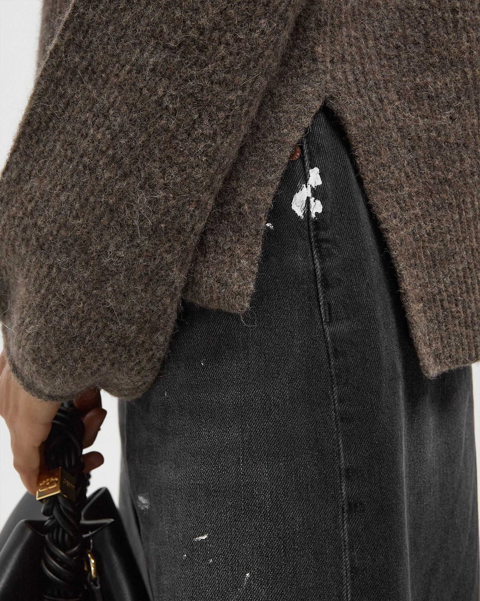 ALPHA SLIT PULLOVER NOOS