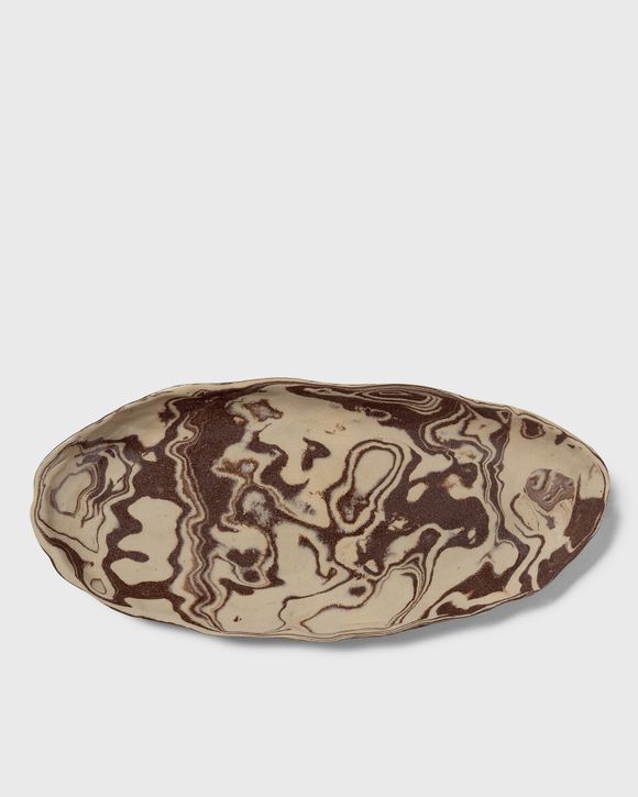 Ryu Platter-37-Sand/Brown