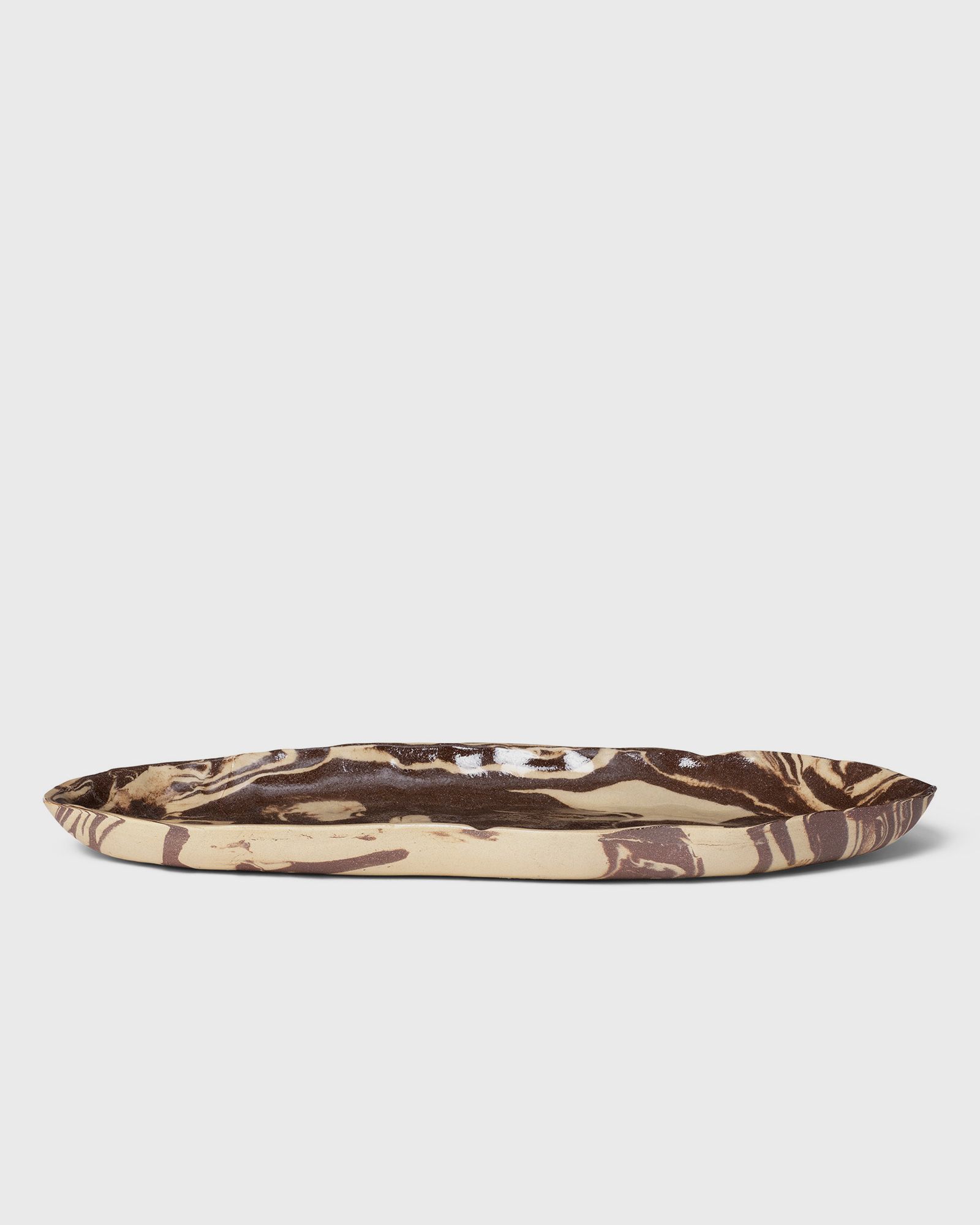 Ryu Platter-37-Sand/Brown