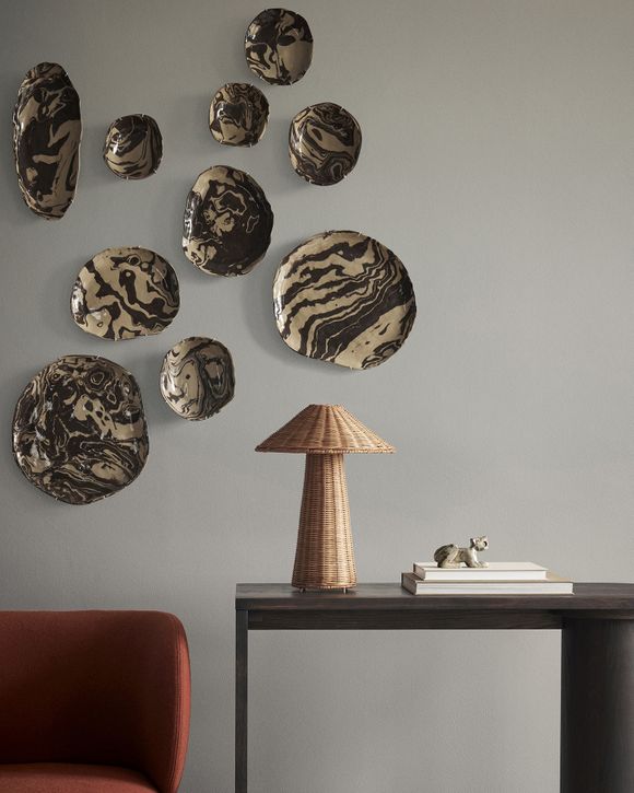 Ryu Platter-37-Sand/Brown