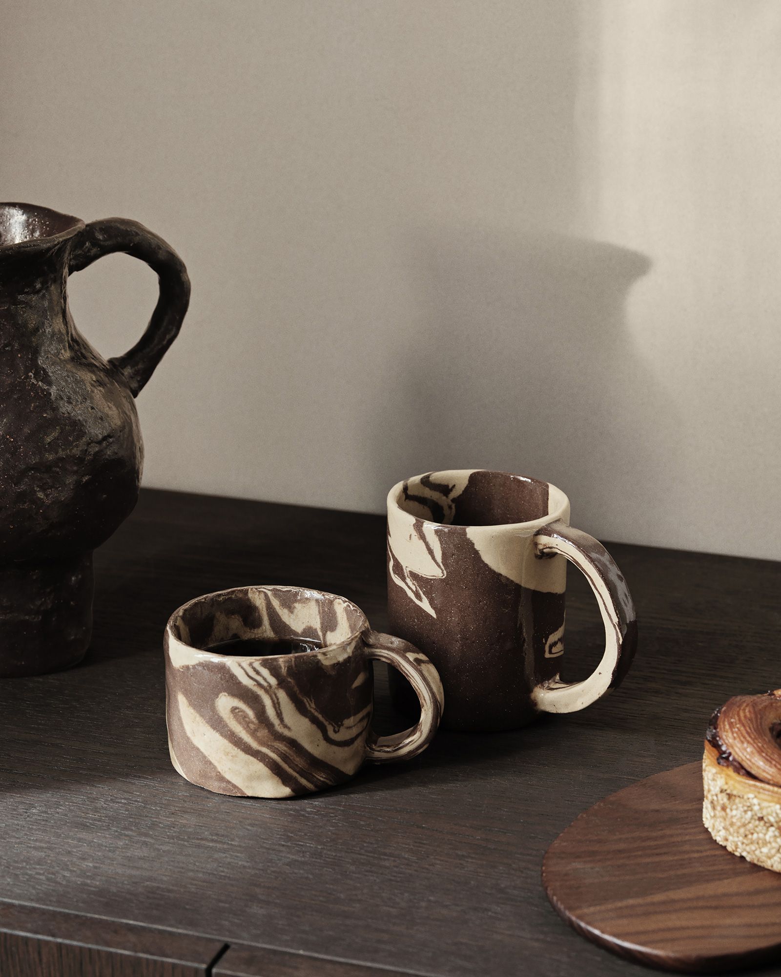 Ryu Mug-Tall-Sand/Brown