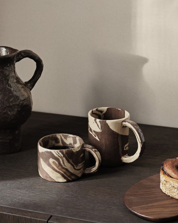 Ryu Mug-Tall-Sand/Brown