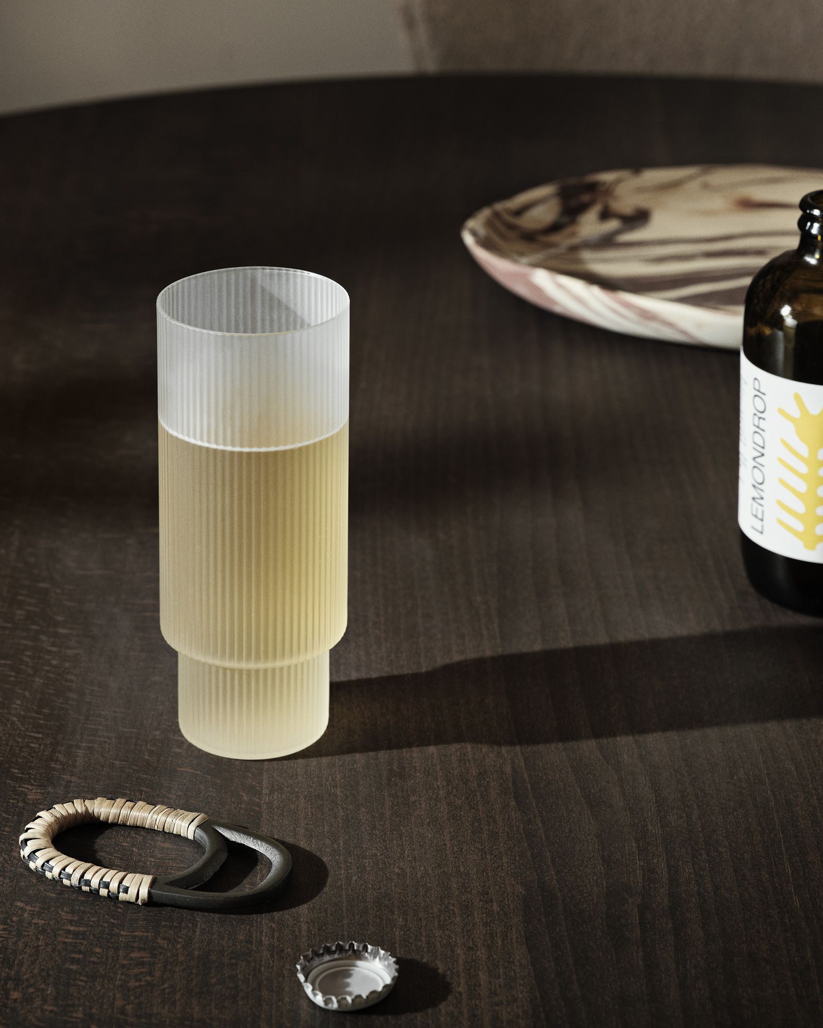 Ripple Long Drink Glasses - Set of 4