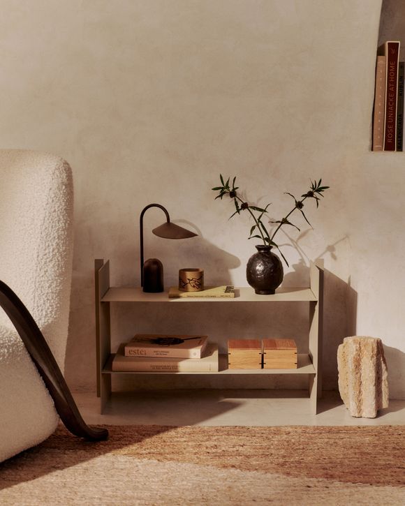 Lager Low Rack - Cashmere