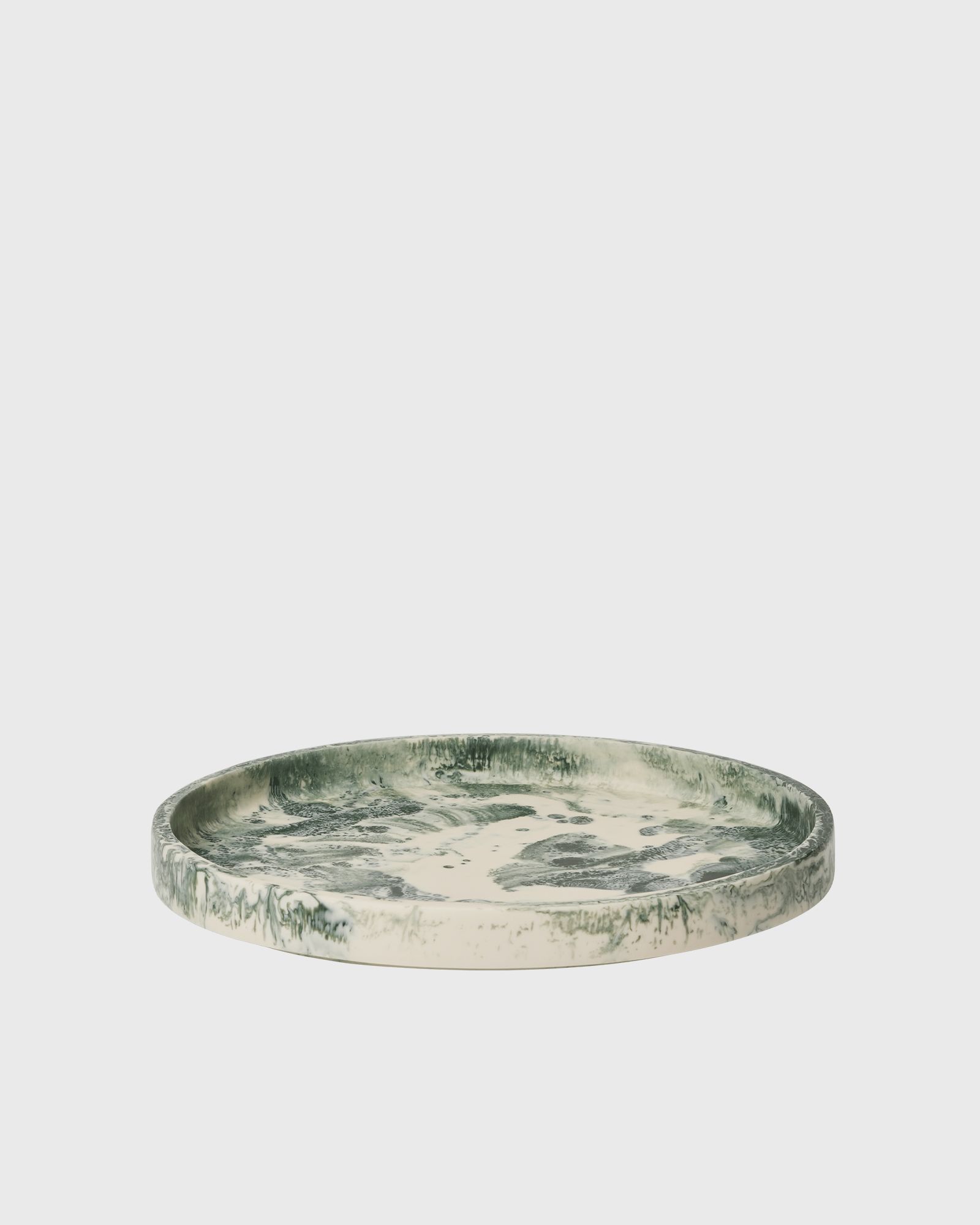 Mist Tray - Ø30 - Emerald Off-white