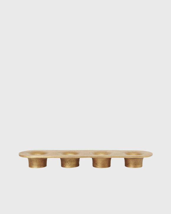 Soothe 4 Candle Holder - Brass Finish