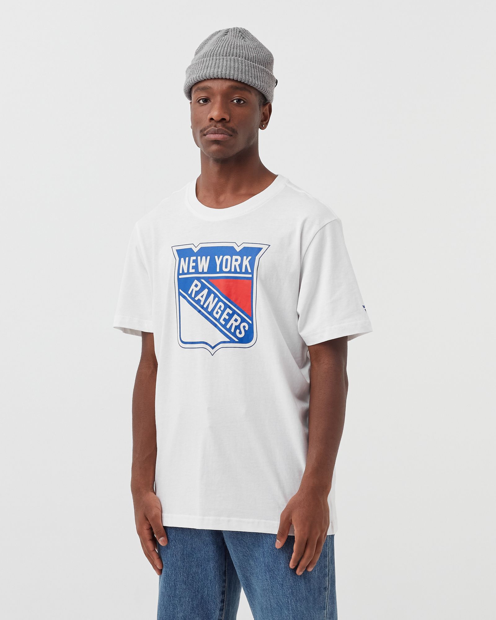 Mid Essentials Crest TEE New York Rangers