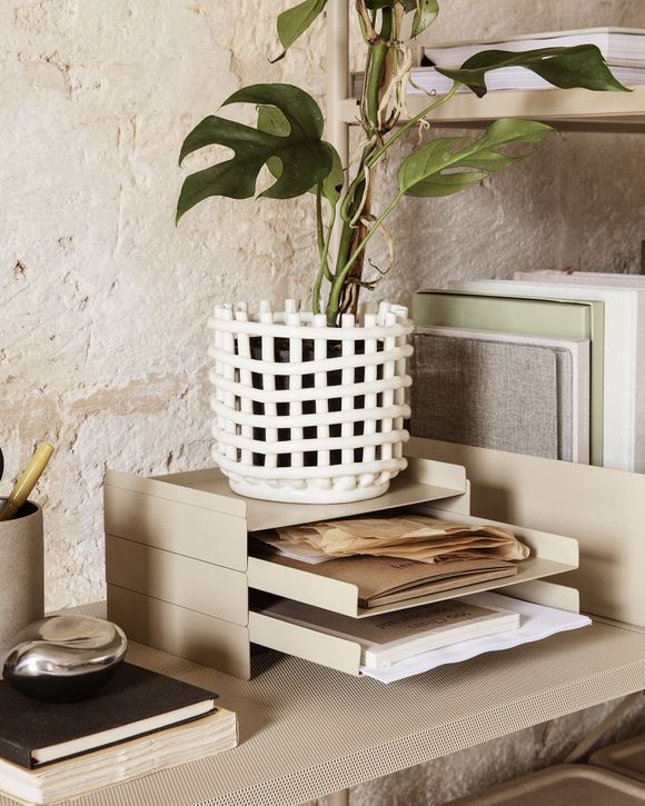 2x2 Organiser-Cashmere