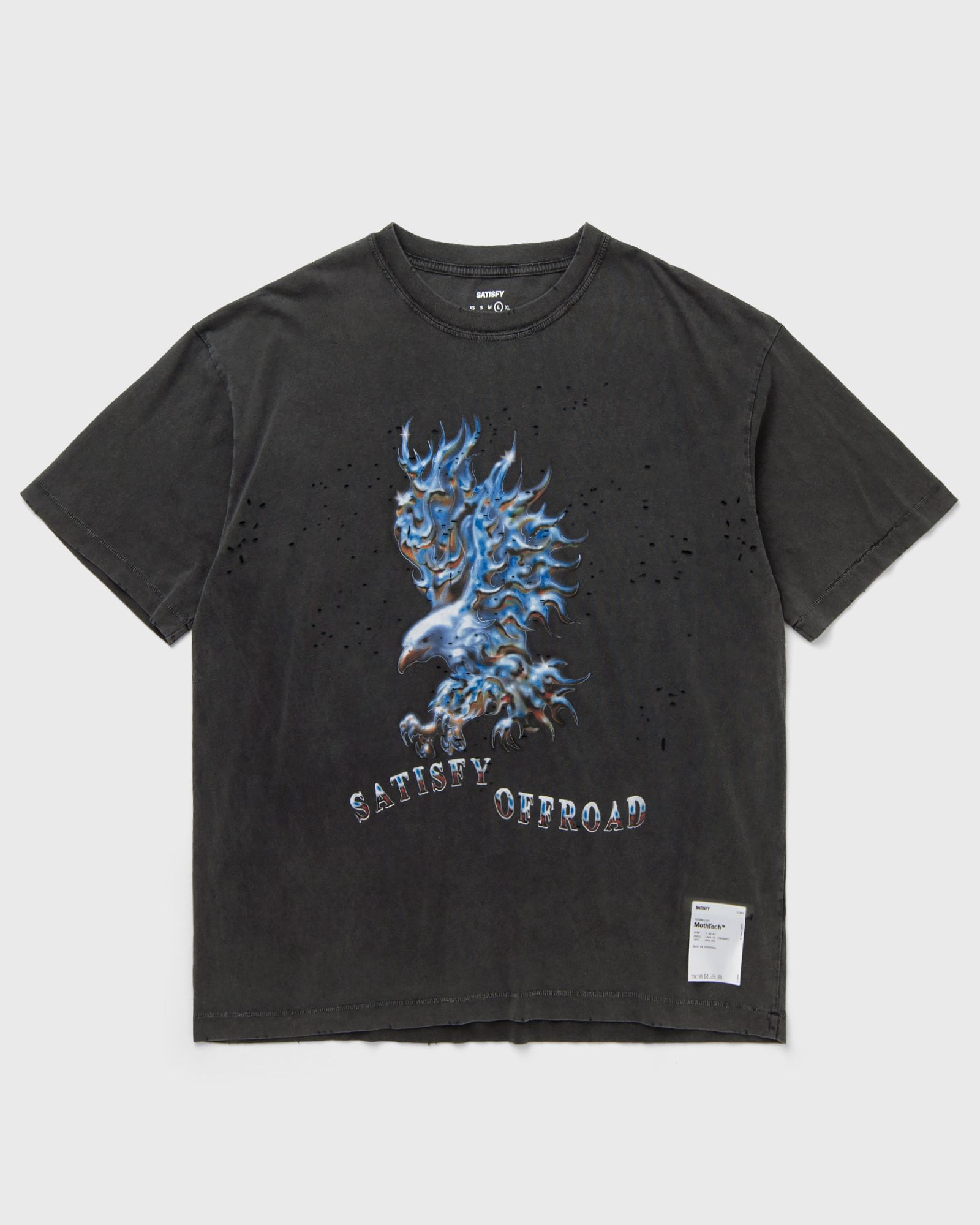 Satisfy Satisfy MothTech T-Shirt in black