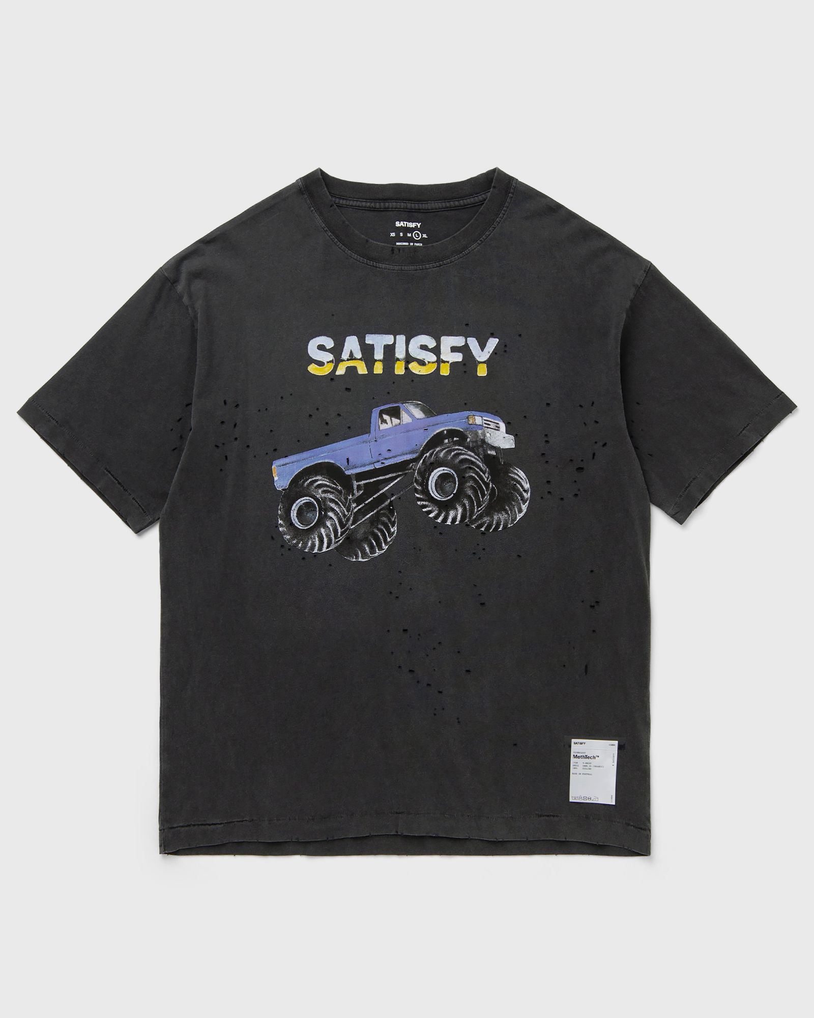 Satisfy Satisfy MothTech T-Shirt in black