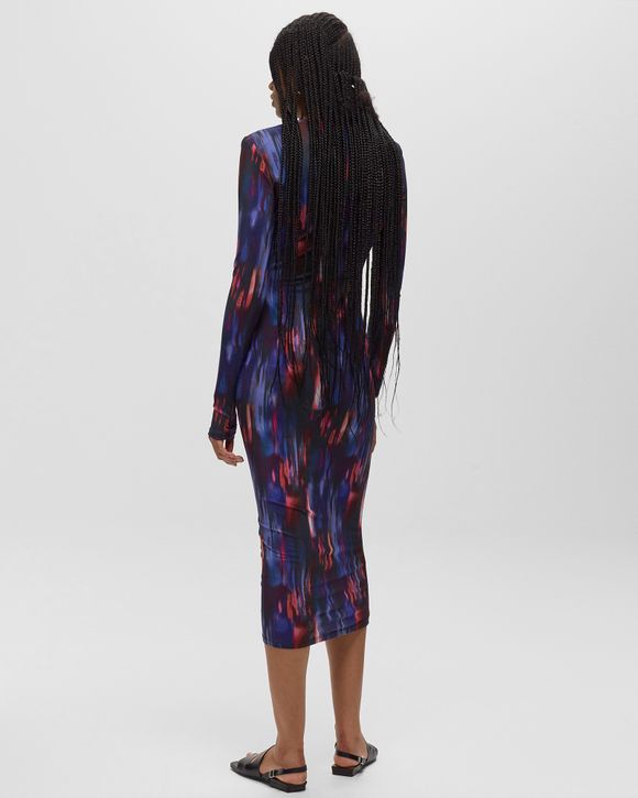 Printed Midi Dress
