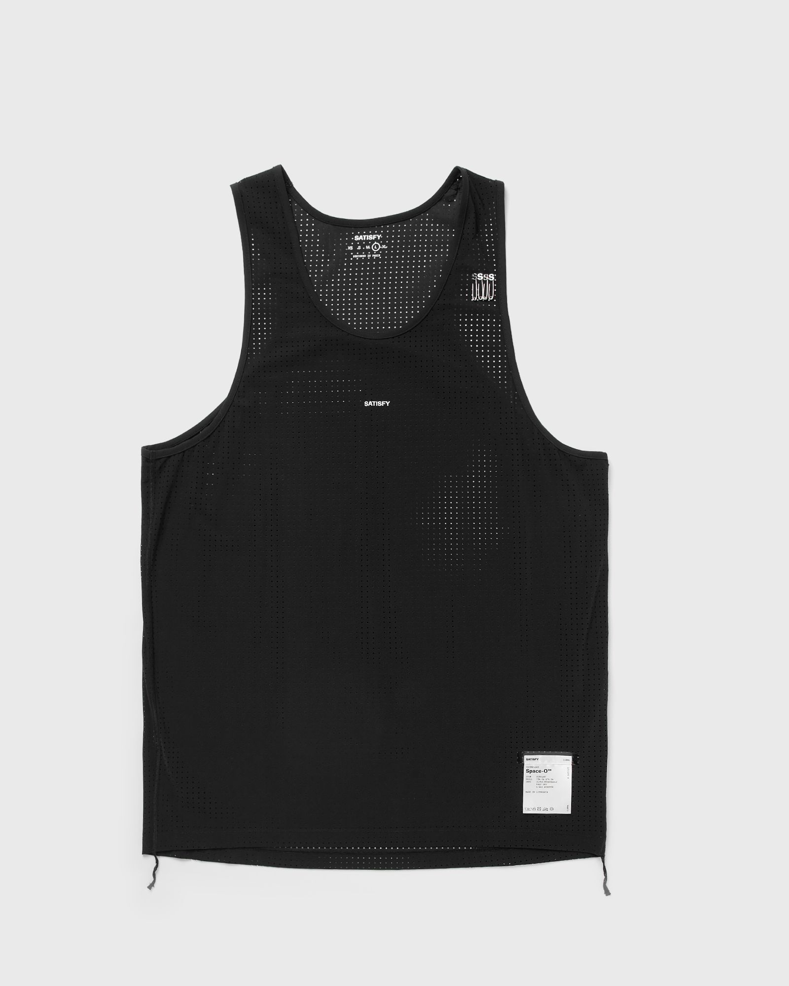 Satisfy Satisfy Space-O Singlet in black