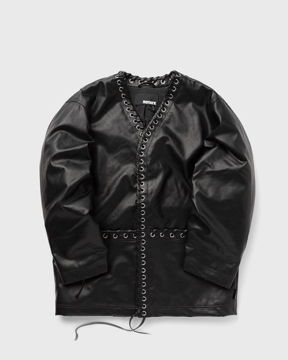 Hold op sur spændende ROTATE Birger Christensen Faded Oversized Jacket Black | BSTN Store