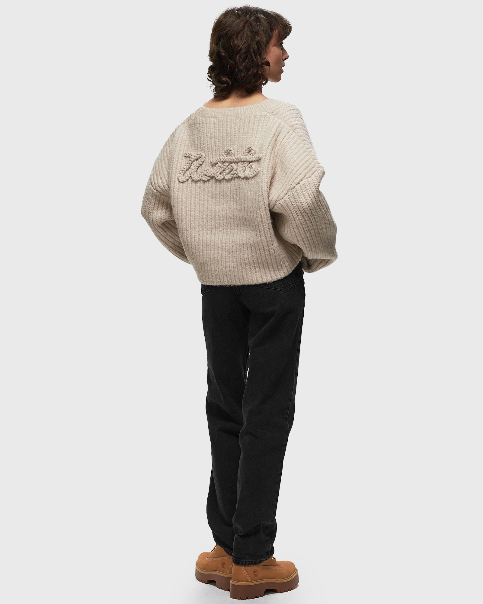 Cable Knit Crop Sweater